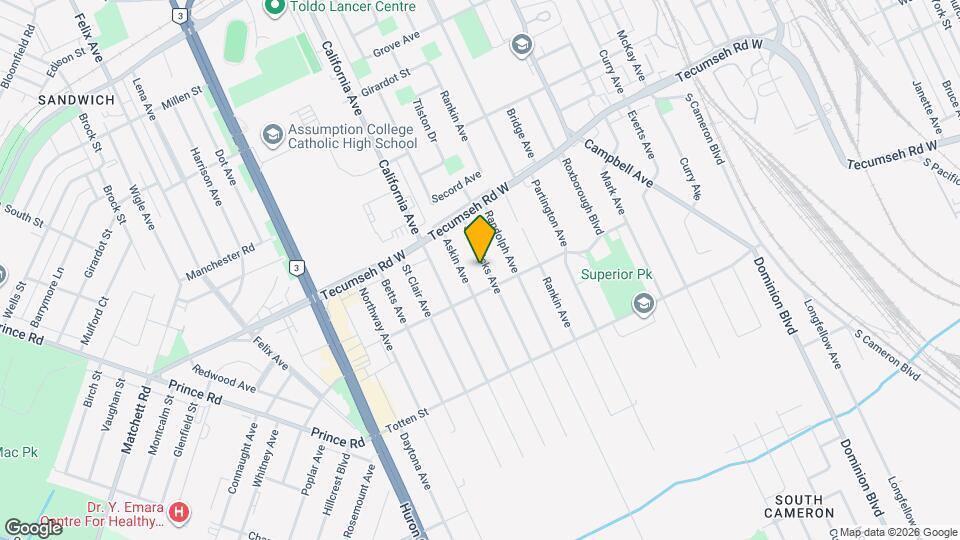 1535 St Patricks Ave Map and Location Details