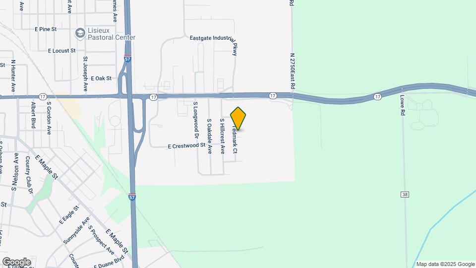 280 Tedmark Ct Map and Location Details