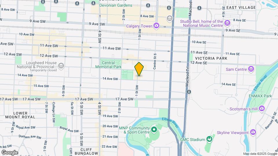 1324 1st St SW Map and Location Details