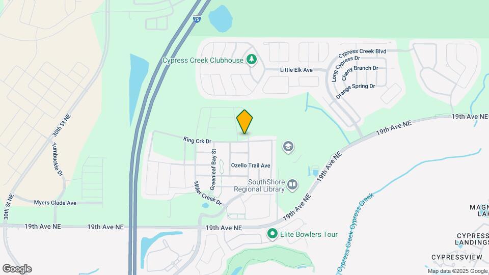 15553 Miller Creek Dr Map and Location Details
