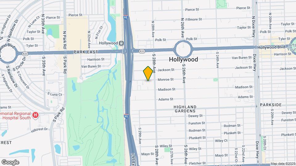 2822 Monroe St Map and Location Details