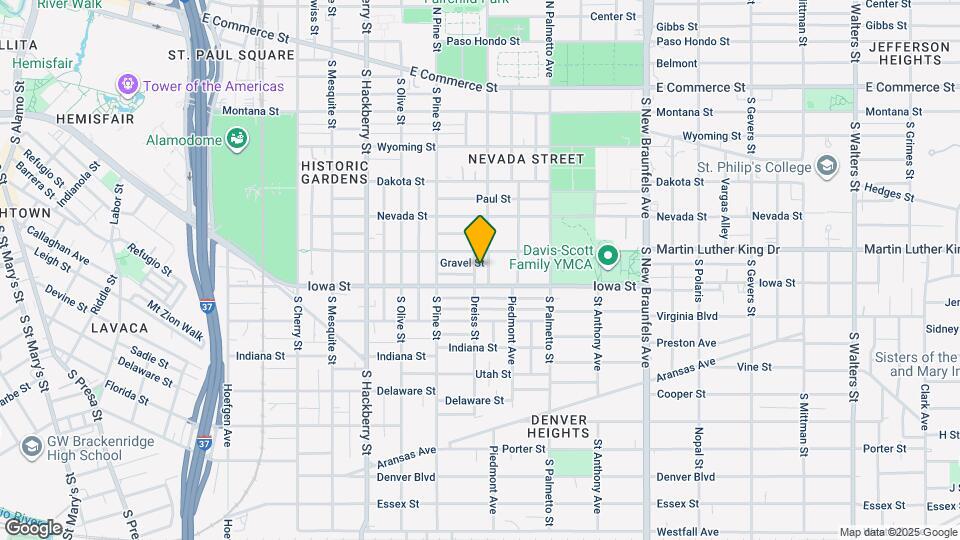 420 Dreiss St Map and Location Details
