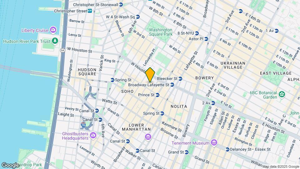 130 Greene St Map and Location Details