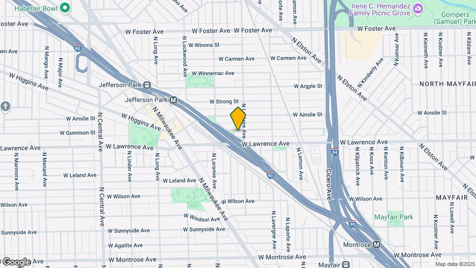 5111 W Gunnison St Map and Location Details