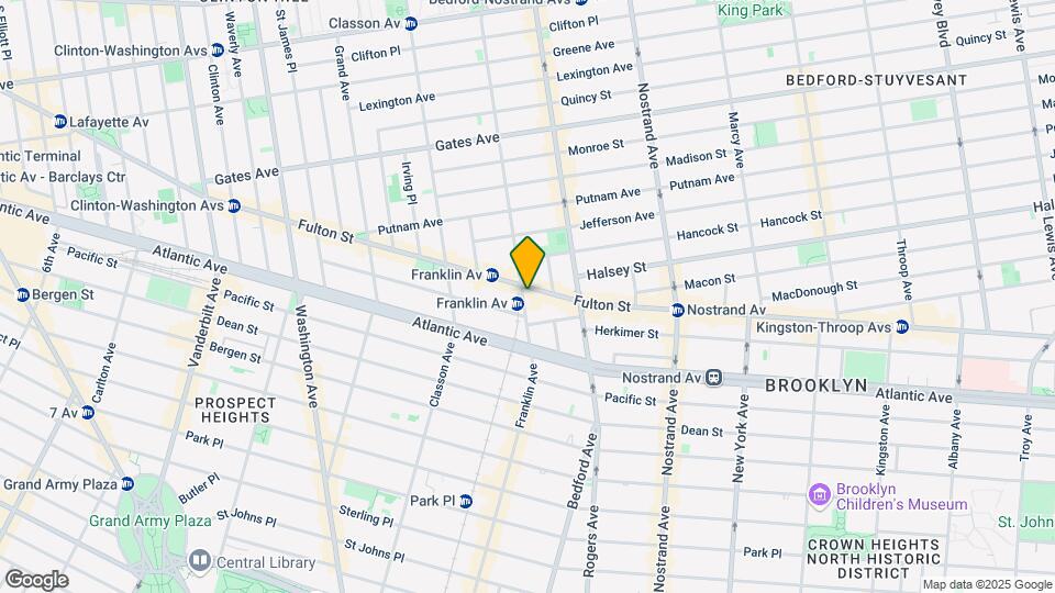 1134 Fulton Street Map and Location Details
