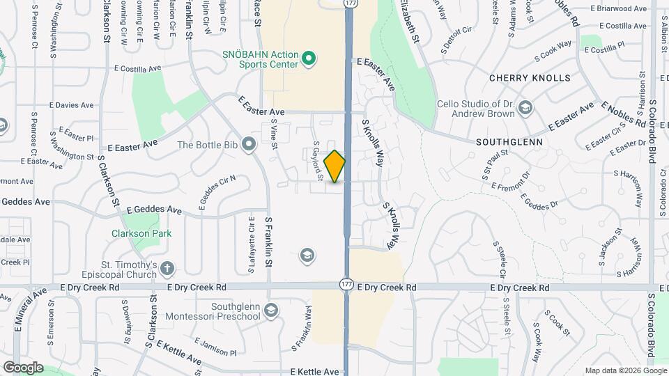 2350 E Geddes Ave Map and Location Details