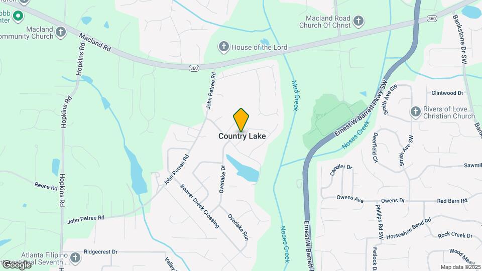 2536 Country Lake Cir Map and Location Details