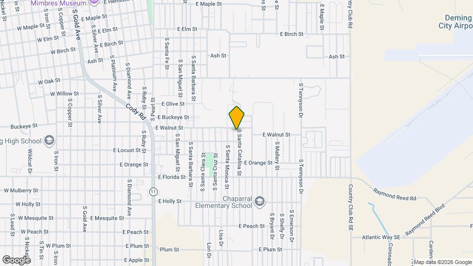 1108 S Santa Catalina St Map and Location Details