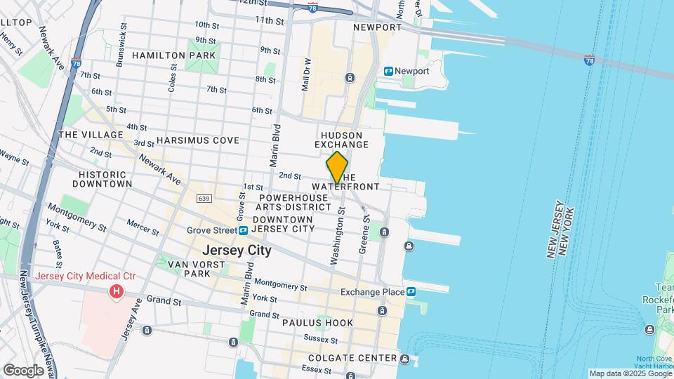 389 Washington St Map and Location Details