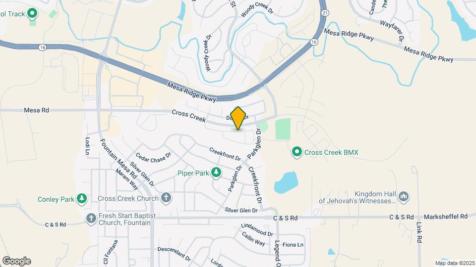 7513 Sandy Springs Point Map and Location Details