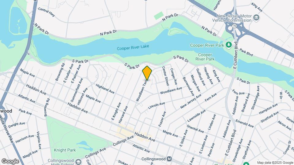 340 Woodlawn Terrace-Unit -3F Map and Location Details