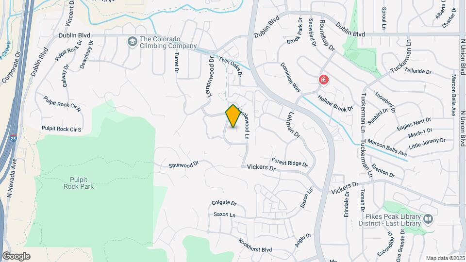 1745 Applewood Ridge Ct Map and Location Details