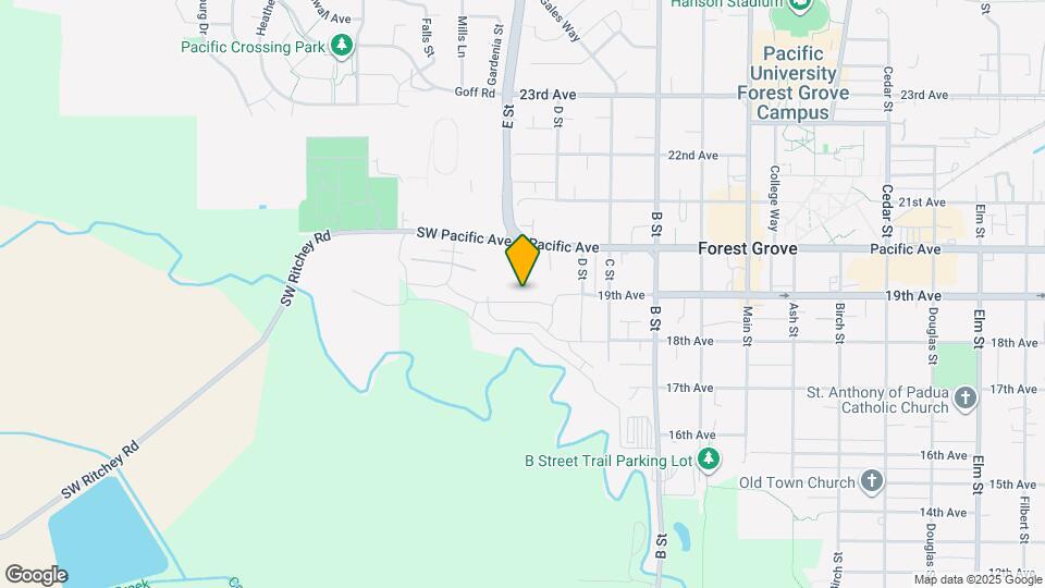 1551 19th Ave Map and Location Details