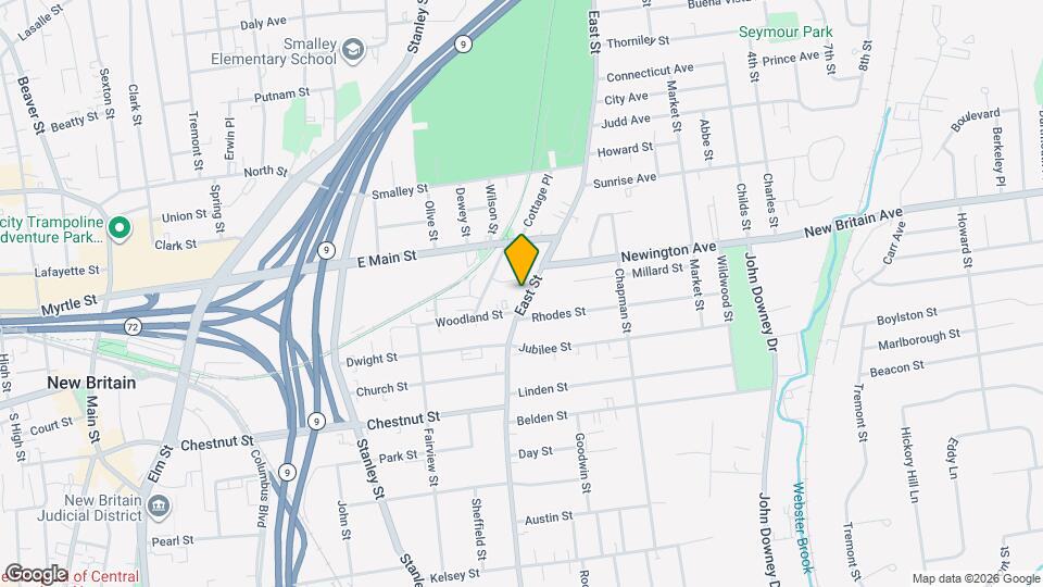 632 East St Map and Location Details