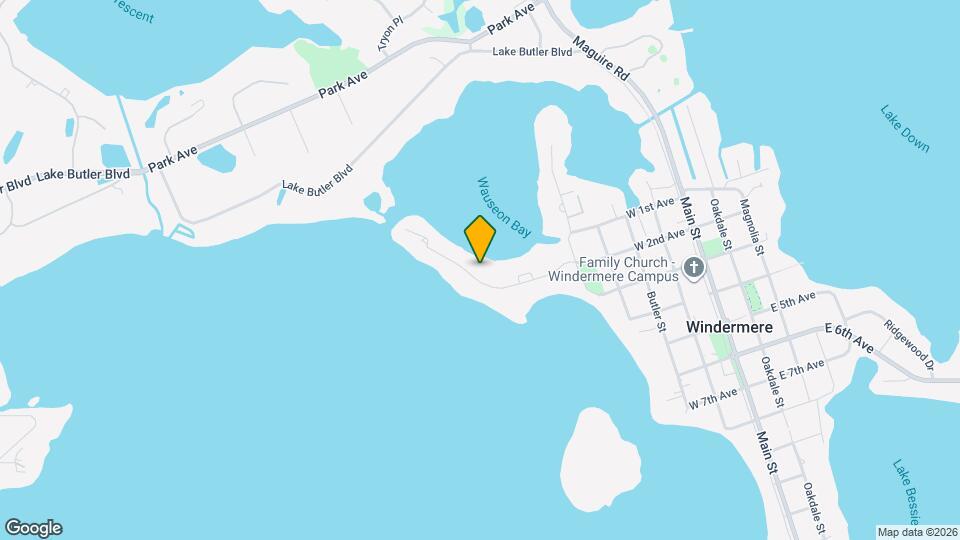 801 W 2nd Ave Map and Location Details