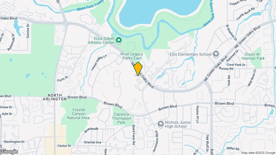 1651 Ascension Bluff Dr Map and Location Details