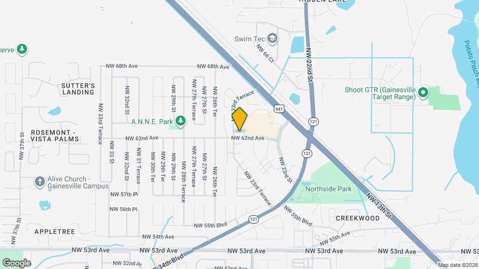 2525 NW 62 Pl Map and Location Details