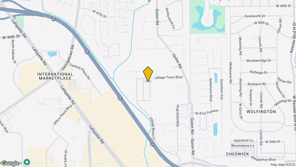 4312 Village Trace Dr Map and Location Details