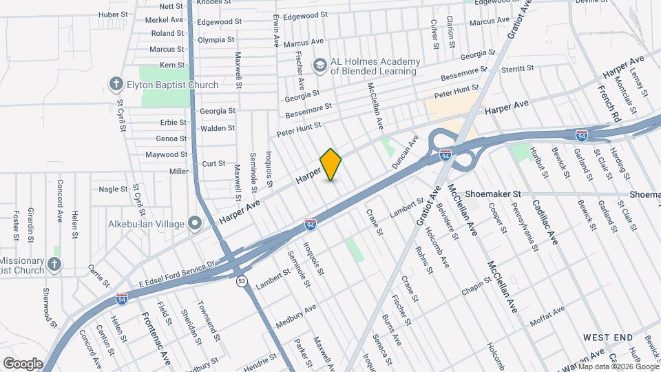 6439 Fischer Ave Mapa y Detalles de la Ubicación