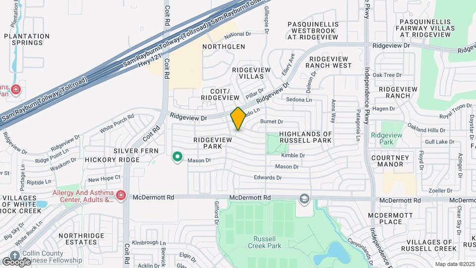 3541 Brewster Dr Map and Location Details