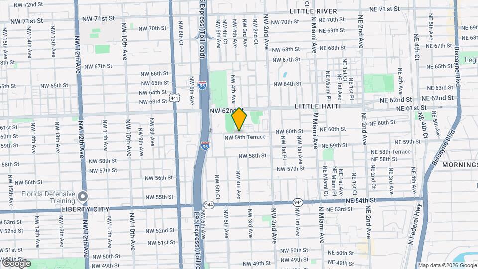 337 NW 59th Terrace Map and Location Details