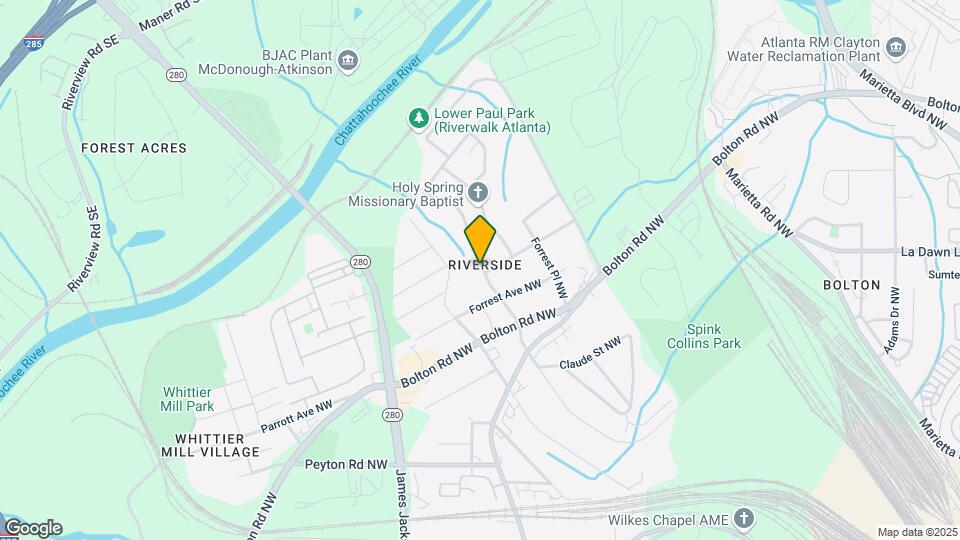 2162 Spink St NW Map and Location Details