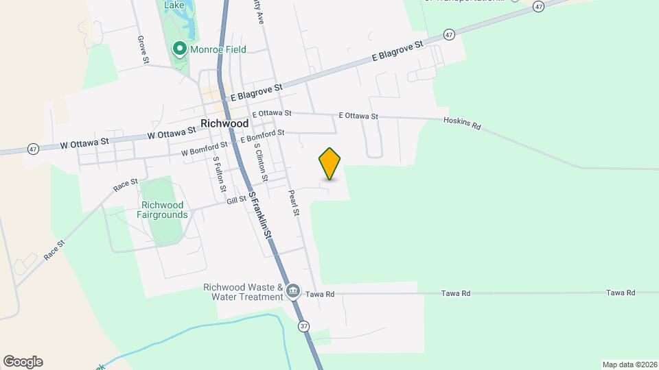 707 Forest Ln Map and Location Details