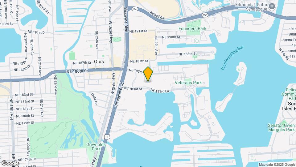 2710 NE 184th Terrace Map and Location Details