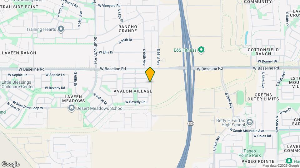 7709 S 63rd Dr Map and Location Details