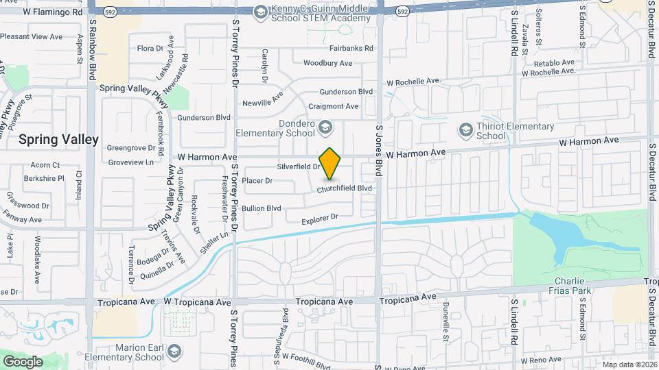 4578 Churchfield Cir Map and Location Details