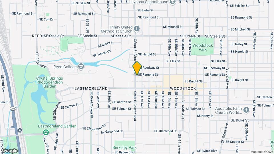 5806 SE Cesar Estrada Chavez Blvd Map and Location Details