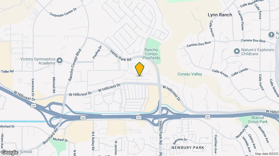 1611 Amador Ln Map and Location Details