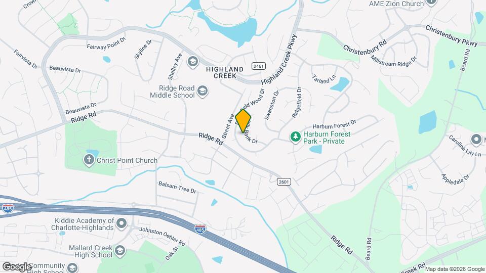 7604 Lady Bank Dr Map and Location Details