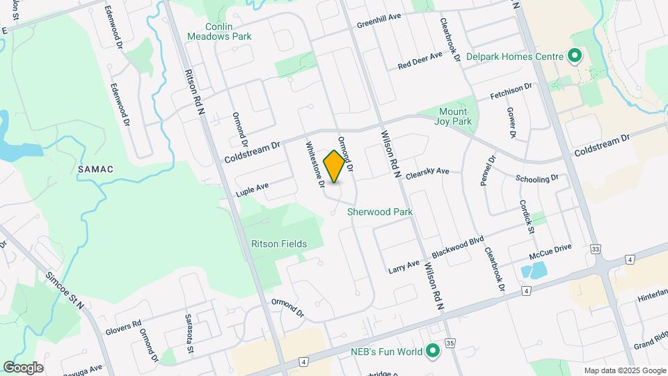 1642 Sherbrook Dr Map and Location Details