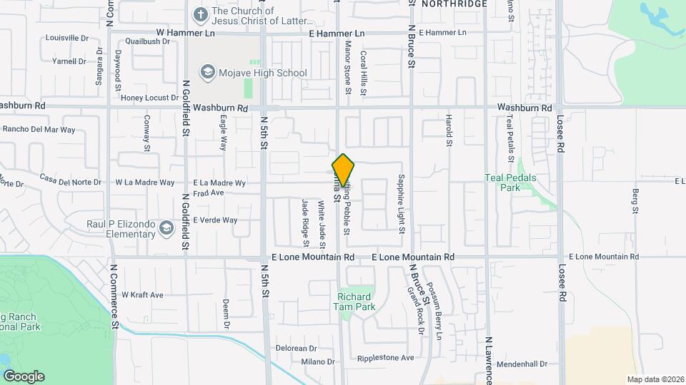 4945 Drifting Pebble St Map and Location Details