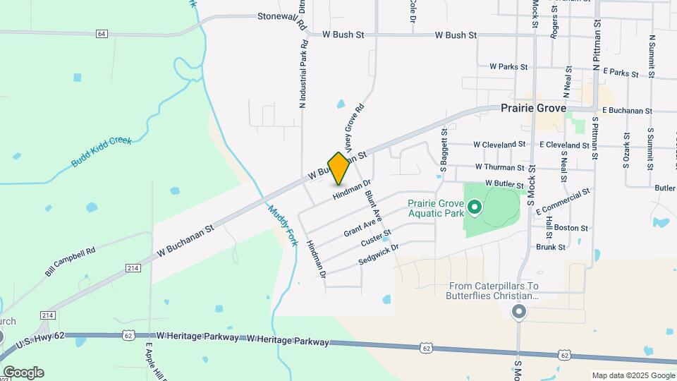808 Hindman Dr Map and Location Details