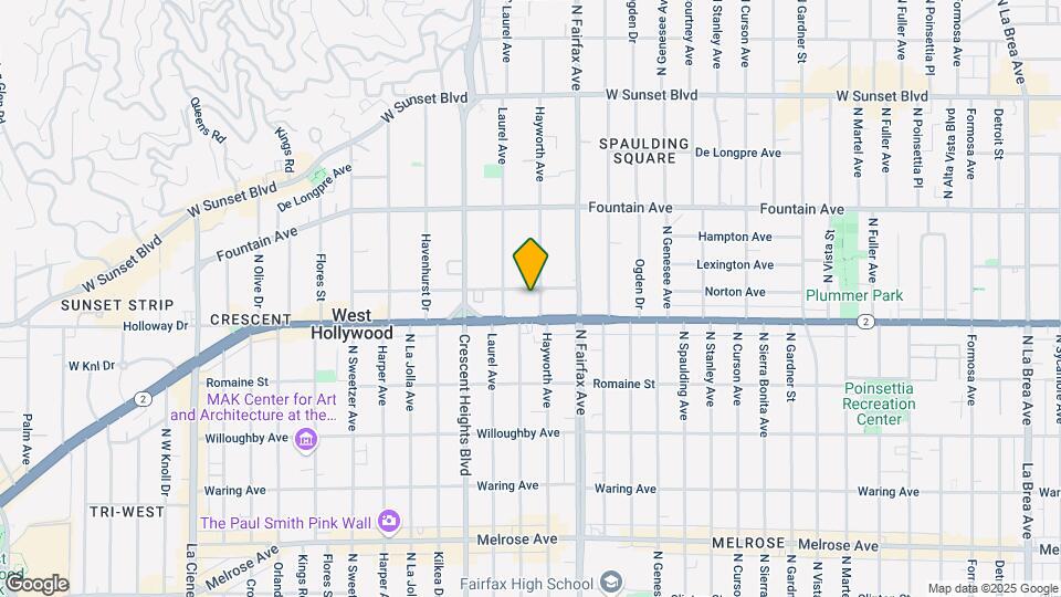 7956-7958 W Norton Ave Map and Location Details