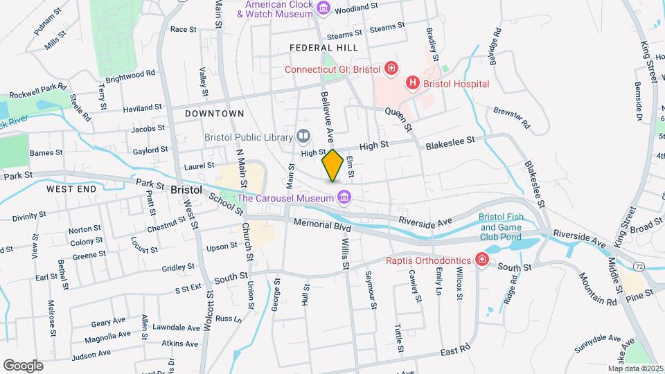 72 Prospect St Mapa y Detalles de la Ubicación