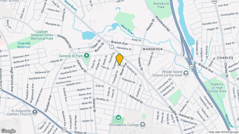24 Hymer St, Unit 1 Map and Location Details