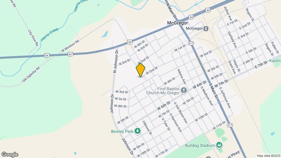 1106 W 2nd St Mapa y Detalles de la Ubicación