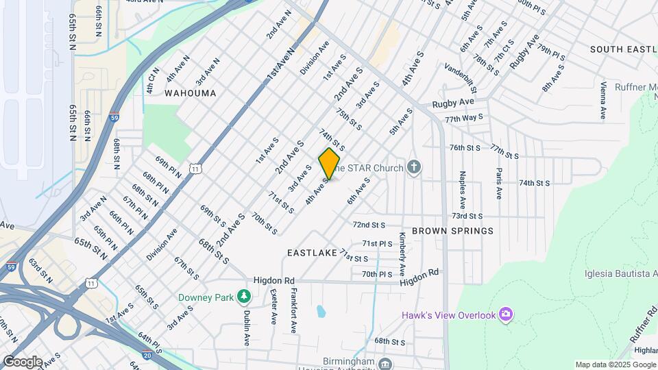 7223 4th Ave S Mapa y Detalles de la Ubicación
