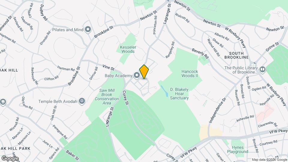 26 Bryon Rd, Unit #1 Map and Location Details