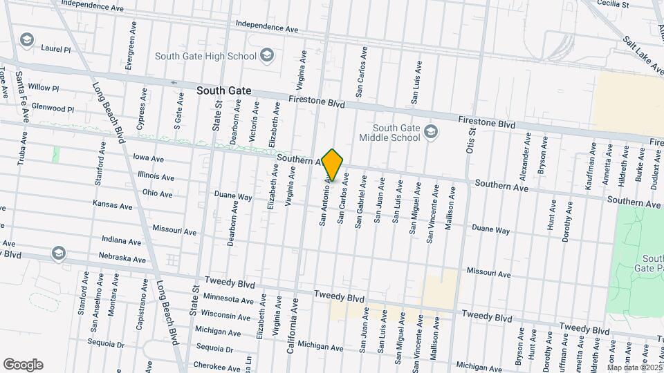 9310 San Antonio Ave Map and Location Details