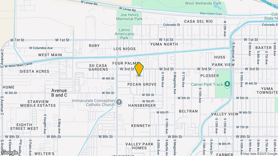 313 S 23rd Ave Map and Location Details