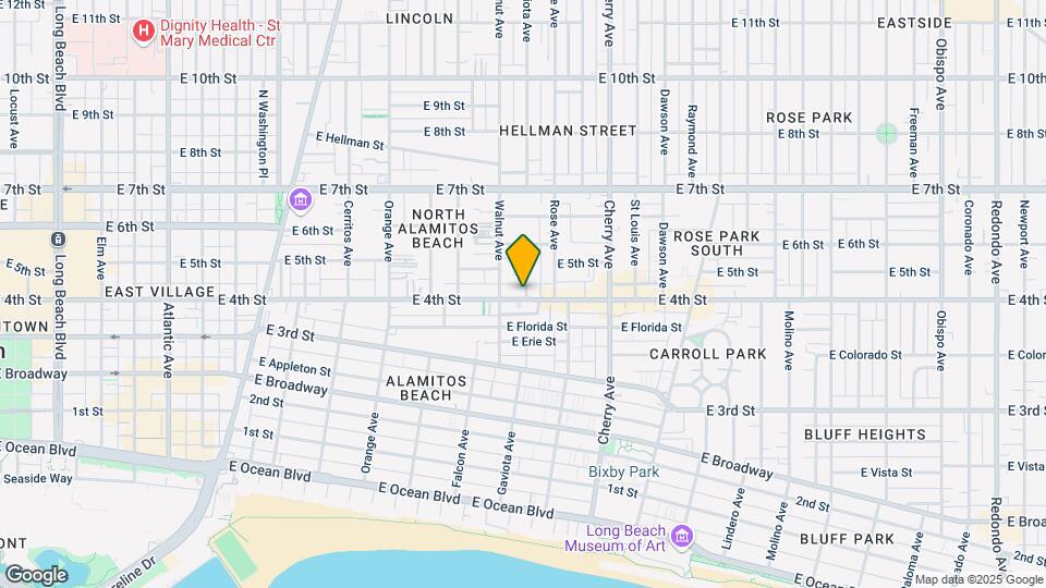 1641 E 4th St-Unit -1641 4TH Map and Location Details