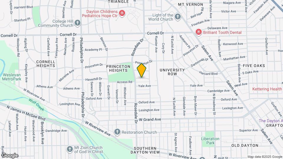 1430 Amberly Dr Map and Location Details