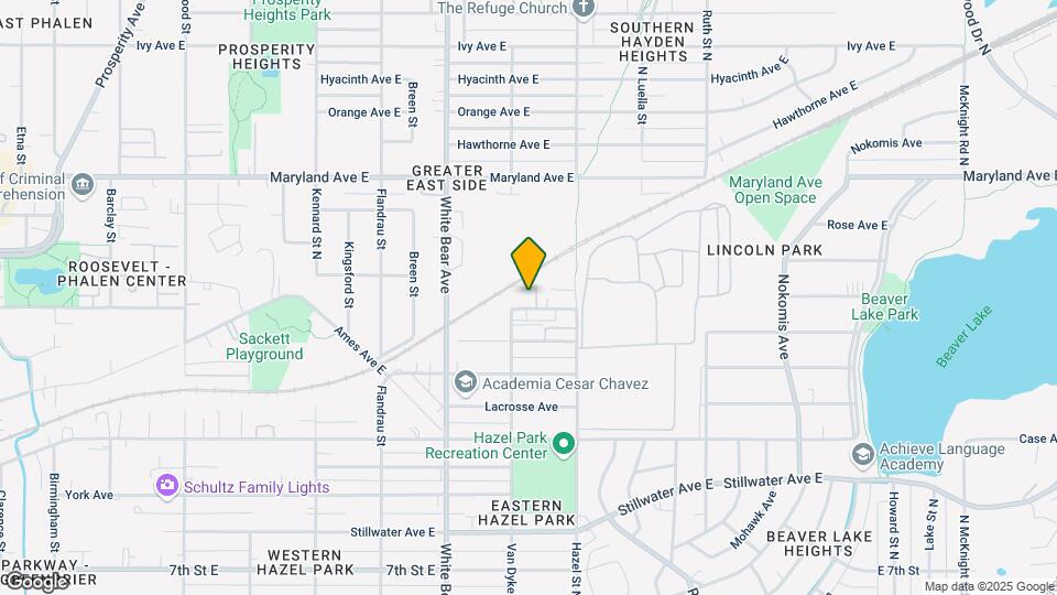 1851 Magnolia Ave Map and Location Details