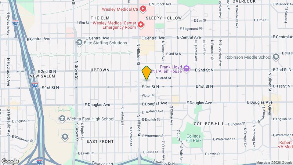 211 N Holyoke St Map and Location Details