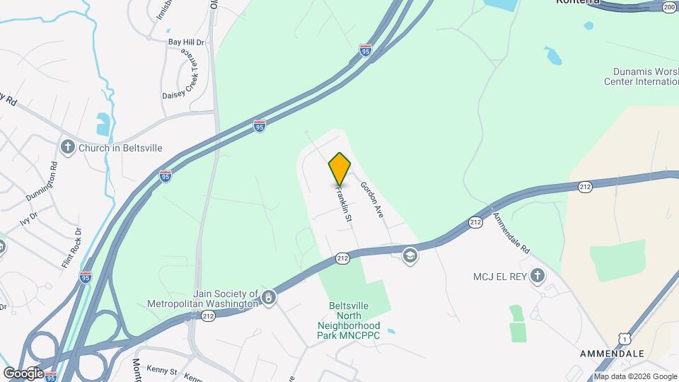 4460 Franklin St Mapa y Detalles de la Ubicación