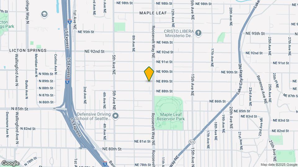 849 NE 89th St Map and Location Details